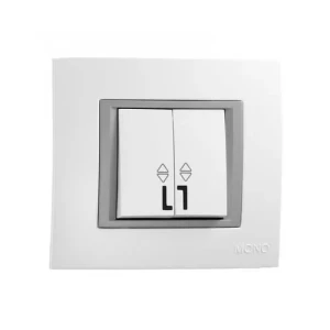 Выключатель 2-кл. проходной белый Mono Electric MONTE 105-010101-111, арт. 17910 (шт.)
