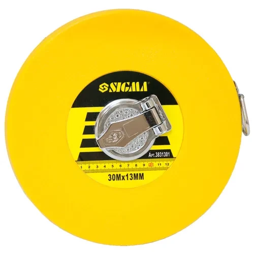 Рулетка Sigma 30м стекловолокно 3831301 Рулетка Sigma 30м стекловолокно 3831301