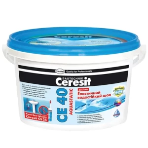 Затирка CERESIT СЕ-40 розовый 2кг