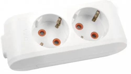 Колодка VIKO Multi-Let 2-я с зазем. Колодка VIKO Multi-Let 2-я с зазем.