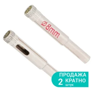 Коронка алмазная Sigma по керамике 8мм 1541081