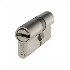 Цилиндр SIBA 90мм (40х50) кл-кл 5кл матовый неикель12190/BS 35.10.45