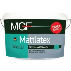 Краска латексная MGF M100 Mattlatex 3,5 кг