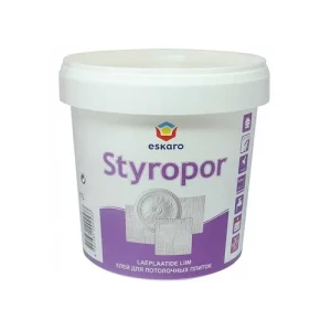 Клей для изделий из полистирола ESKARO Styropor белый 0,3л.