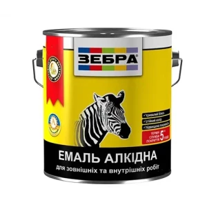 Эмаль алкидная ZEBRA ПФ-116 2,8кг 55 ярко-желтая