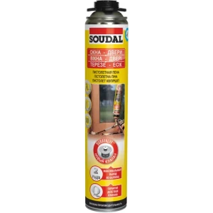 Пена монтажная SOUDAL пистолет 750мл