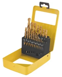Набор сверл по металлу MASTERTOOL 19 шт(1.0-10мм) Титан 11-0319