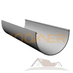 Желоб Docke STANDART d= 120.65 мм /3м