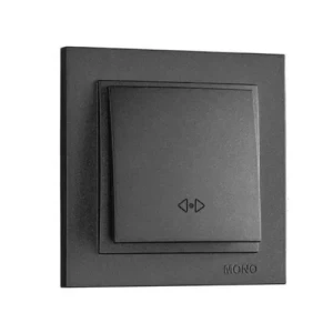 Выключатель 1-клав. промежуточный графит Mono Electric DESPINA 102-202025-112, арт. 17901 (шт.)
