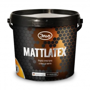 Краска ЭЛЬФ Mattlatex 5л латексная