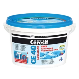 Затирка CERESIT СЕ-40 сеена 2кг