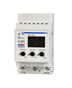 Реле напряжения Новатек-Стандарт РН-125 16А 56-56-55