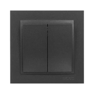 Выключатель Mono Electric DESPINA 2-кл. графит 102-202025-102