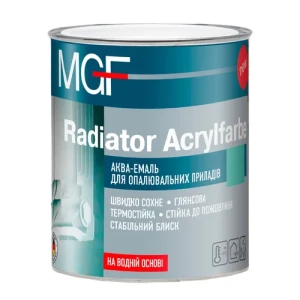 Эмаль акриловая MGF для радиаторов 0,75л