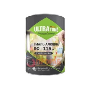 Эмаль алкидная ДНЕПР-КОНТАКТ ULTRAtone ПФ-115 светло-зеленый 0,9 кг