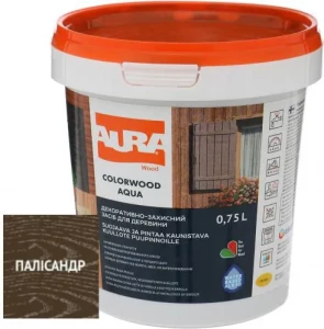 Лазурь для древесины AURA ColorWood 0,75л палисандр