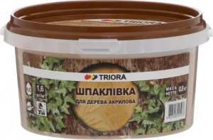 Шпаклевка ТRIORA для дерева 0,8 кг 10 белый