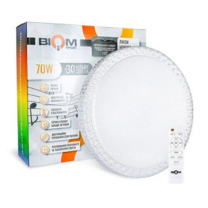 Светильник LED Smart BIOM SML-R14-70-M+RGB 70W музыкальный