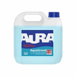 Грунтовка акриловая AURA Aqua Grund концентрат 3л