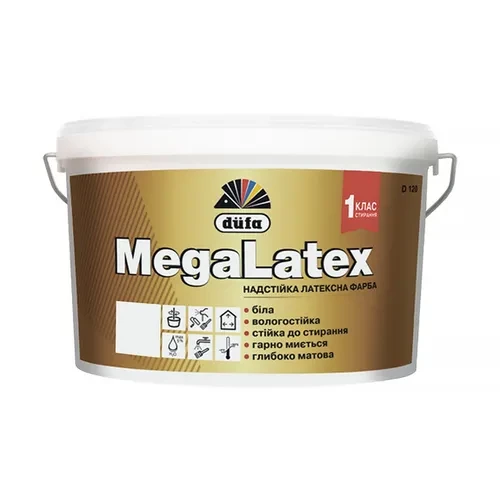 Краска DUFA Mattlatex D120 14кг сверхстойкая Краска DUFA Mattlatex D120 14кг сверхстойкая