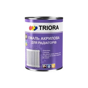 Эмаль акриловая TRIORA для радиаторов 0,4л.