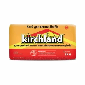 Клей для плитки KIRCHLAND UniFix 25кг
