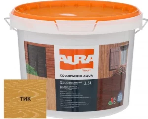 Лазурь для дерева AURA ColorWood 2,5л тик