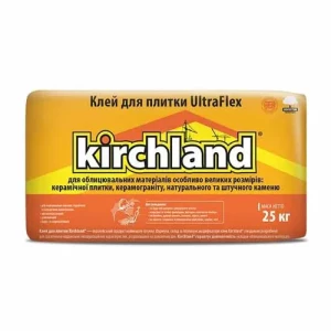Клей для плитки KIRCHLAND UltraFlex 25кг
