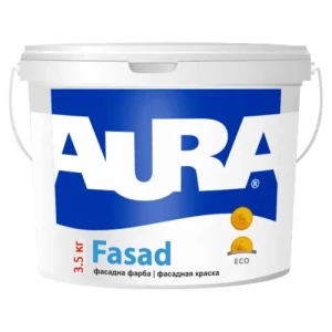 Краска фасадная AURA Fasad 3,5кг акриловая