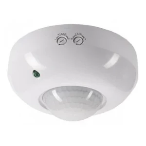 Датчик движения LUXEL MS-03W 1200W 360° белый