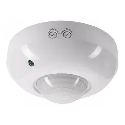 Датчик движения LUXEL MS-03W 1200W 360° белый Датчик движения LUXEL MS-03W 1200W 360° белый
