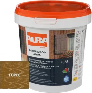 Лазурь для дерева AURA ColorWood 0,75л орех