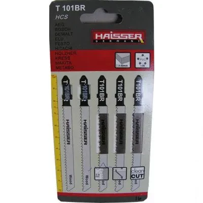 Пилочка для лобзика HAISSER 101BR Пилочка для лобзика HAISSER 101BR