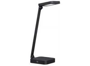 Лампа настольная LED Luxel TL-8B 8W 560Lm 4000K черный +.USB зарядка