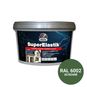 Краска резиновая Dufa SuperElastik 1.2кг RAL6002 зеленая