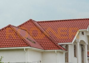 Керамическая черепица BRAAS 9V ангоба (медный)