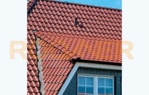 Керамическая черепица BRAAS 9V глазурь (каштан)