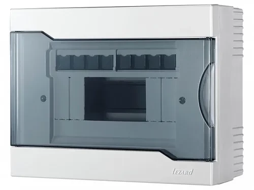 Щиток LEZARD 8 модулей наружный 730-2000-008 Щиток LEZARD 8 модулей наружный 730-2000-008