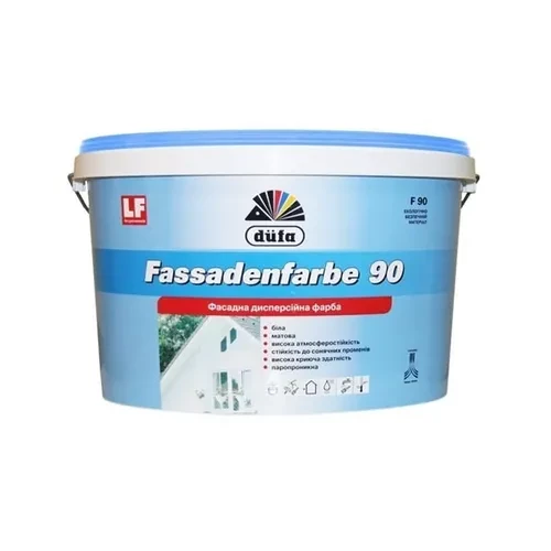 Краска фасадная DUFA Fassadenfarbe F90 10л Краска фасадная DUFA Fassadenfarbe F90 10л