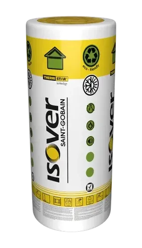 Утеплитель ISOVER ЭКО 50мм 19.2м² Утеплитель ISOVER ЭКО 50мм 19.2м²
