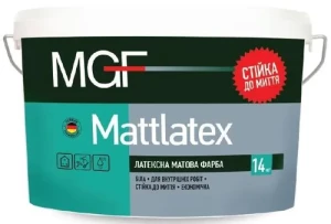 Краска латексная MGF M100 Mattlatex 14кг