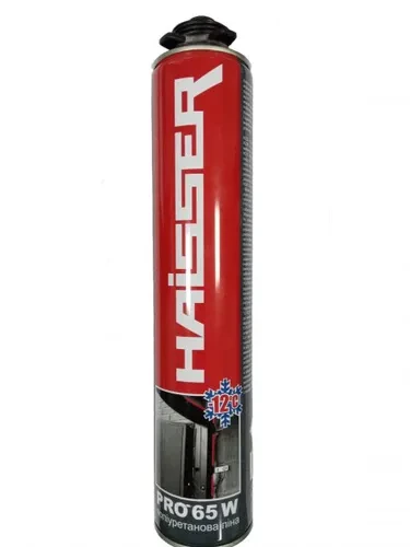 Пена монтажная HAISSER PRO 65 815мл профессиональная Пена монтажная HAISSER PRO 65 815мл профессиональная