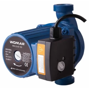 Насос циркуляционный WOMAR 25*60*180 гайка+ кабель с вилкой, арт. 17494 (шт.)