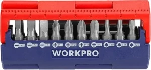 Набор бит WORKPRO с держателем 13шт WР221062