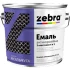 Эмаль антикоррозионная 3 в 1 ZEBRA серия Кольчуга 2кг 87 красно-коричневая