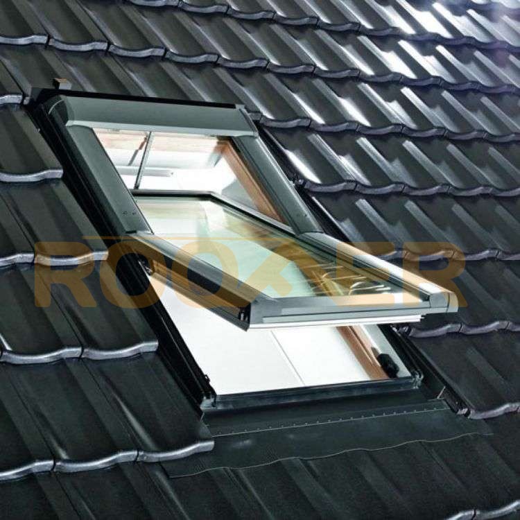 Окно мансардное Designo WDT R69 P H N WD AL 09/16 E Окно мансардное Designo WDT R69 P H N WD AL 09/16 E