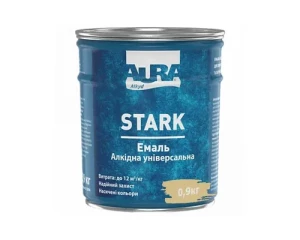 Эмаль алкидная универсальная AURA STARK бежевая 0,9 кг