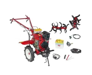 Культиватор дизельный FORTE 1050E красный