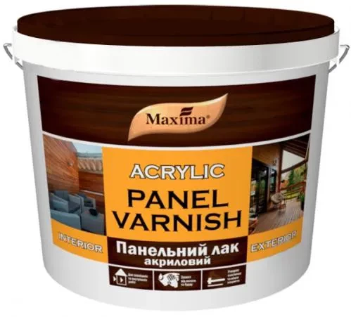 Лак MAXIMA панельный 3кг шелковисто-матовый Лак MAXIMA панельный 3кг шелковисто-матовый