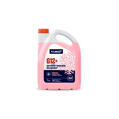 Антифриз -32 YUKO G12 красный 5кг Антифриз -32 YUKO G12 красный 5кг